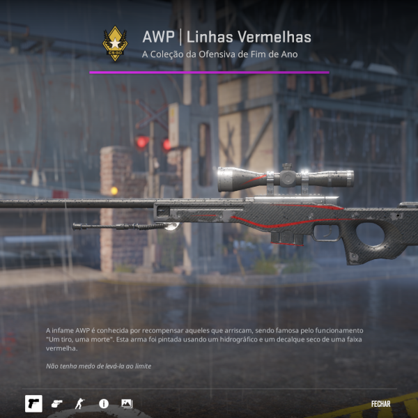#12 - AWP | Redline (Field-Tested)